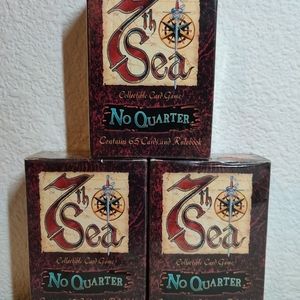 7th Sea CCG No Quarter Lot Of 3 Different Decks